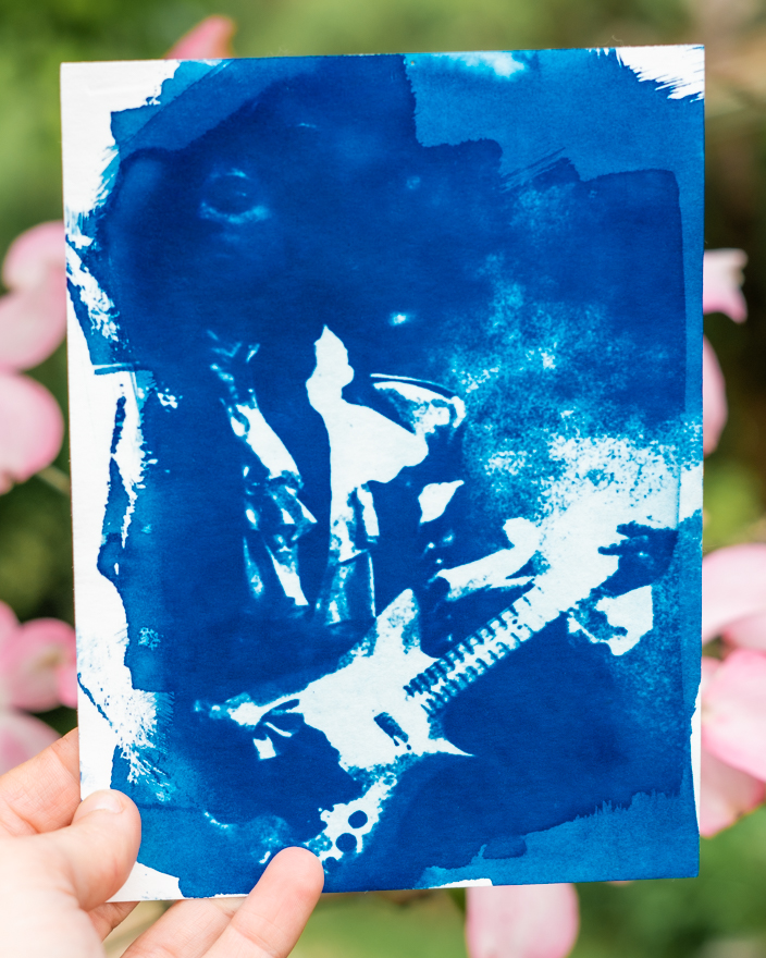 Cyanotype Sun Prints — Hooray for Rain!